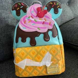 Loungefly Disney Sweets Ice Cream Mini Backpack